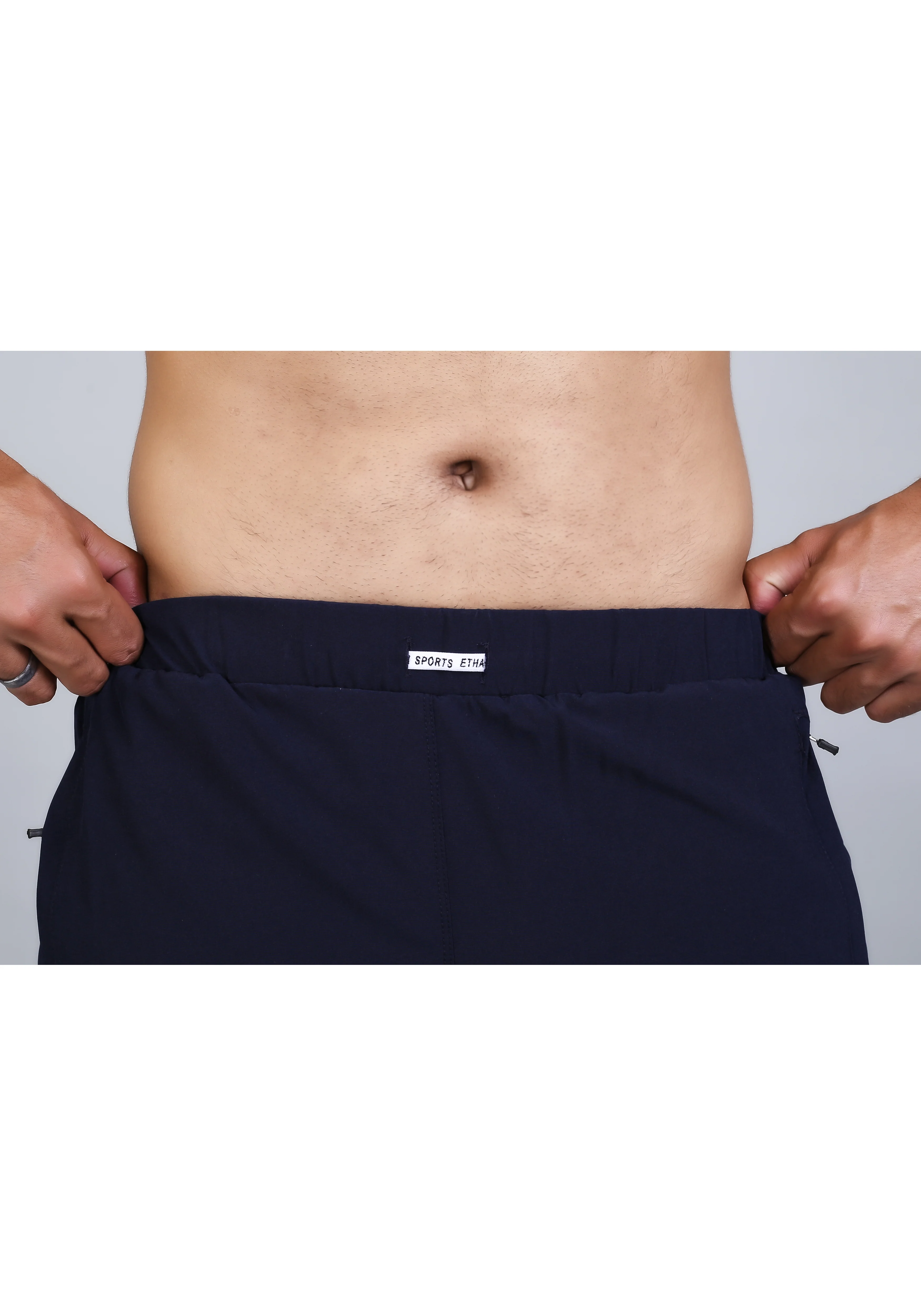 Ethan Solid Men Elastic Waistband Sports Shorts - Image 26